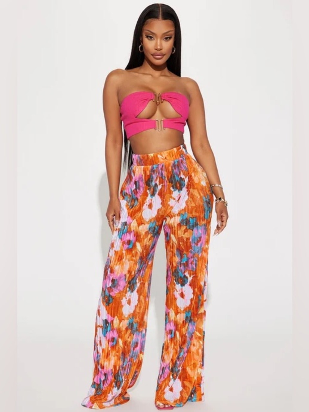 Fashion Nova Multi Color pillisse pants